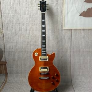 Made in China with postage grimace, orange horn