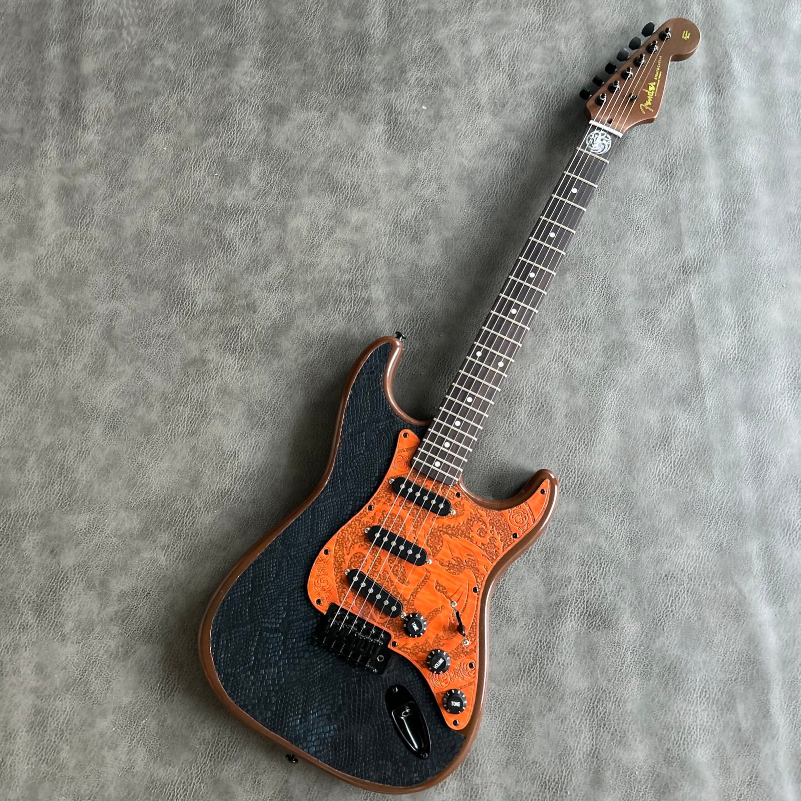 Made in China with postage front and rear leather case ST