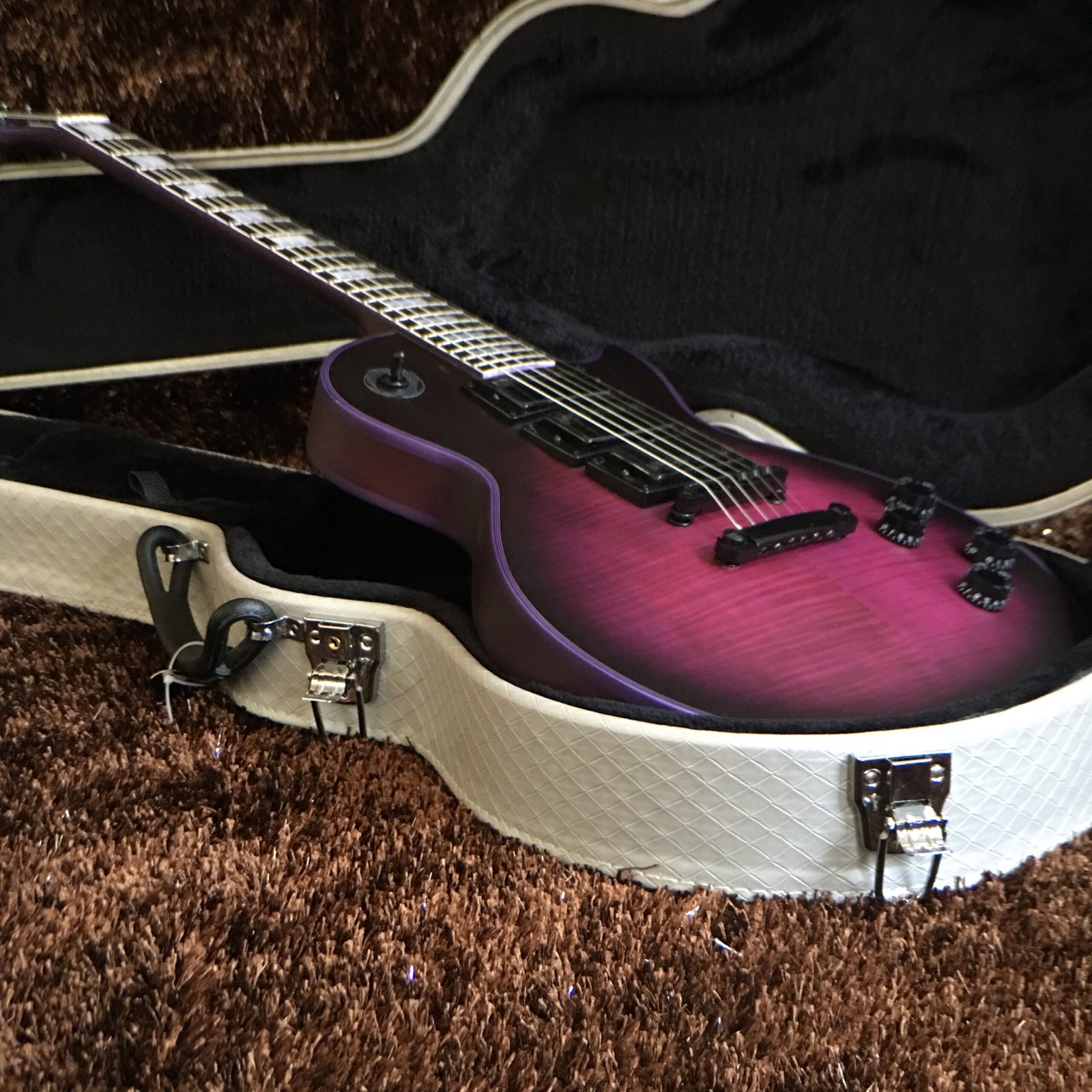 Made in China with postage Purple first and then black LP