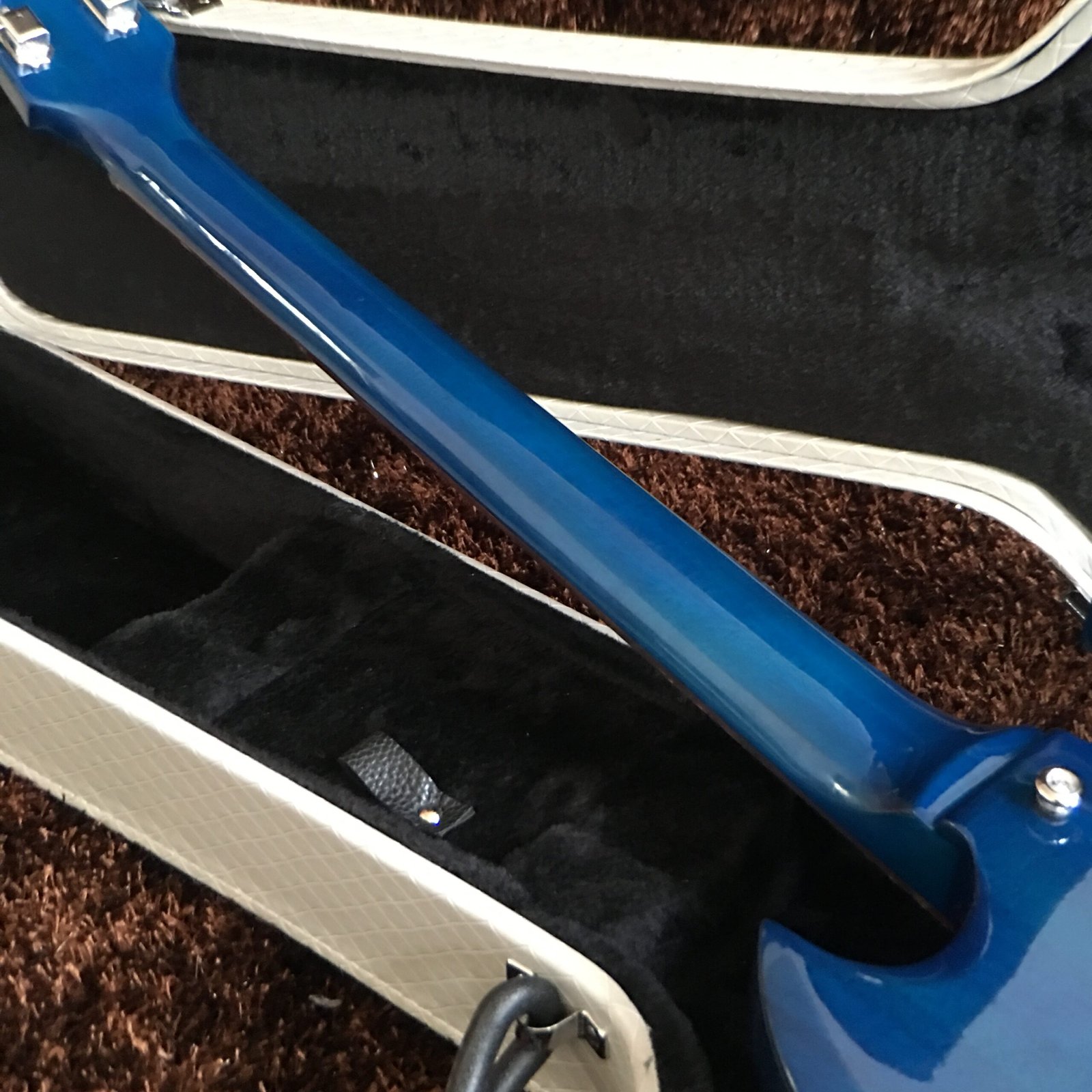 Made in China with postage Blue electric guitar - Image 7