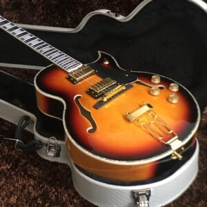 Made in China with postage Sunset Gibson electric guitar