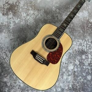 Made in China with postage 12 chord D45 log 301 spruce face single rose wood side back 1000