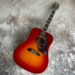 Made in China with postage Hummingbird red CS spruce face single mahogany side back 78013. Hummingbird red CS spruce face single mahogany side back 780