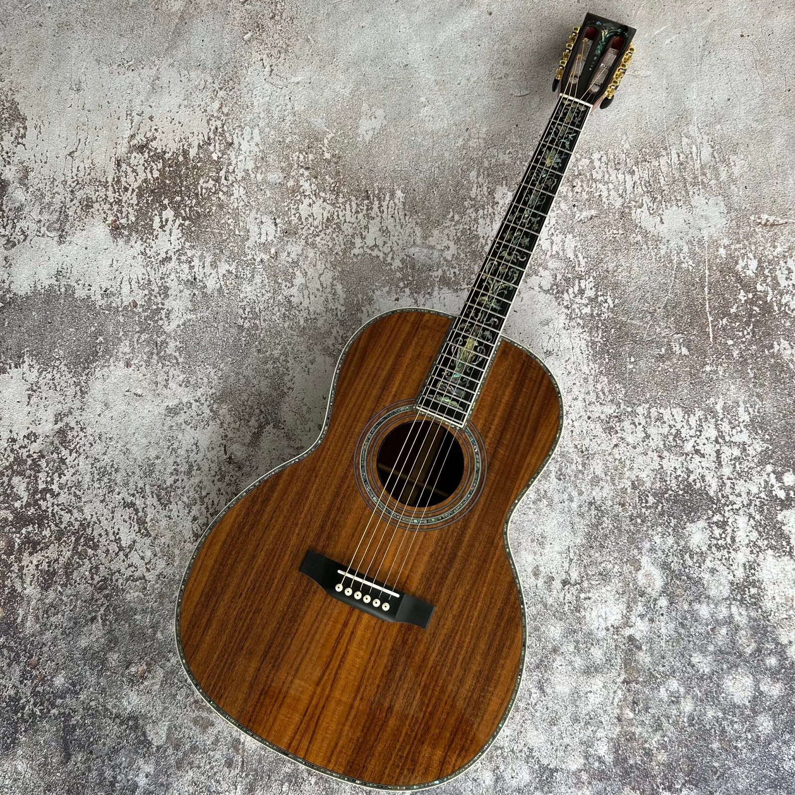 Made in China with postage Flower standard 00D45 All-acacia wood blended ebony vase box with all pearls 1100