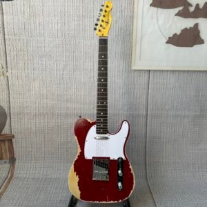 Made in China with postage retro red TL