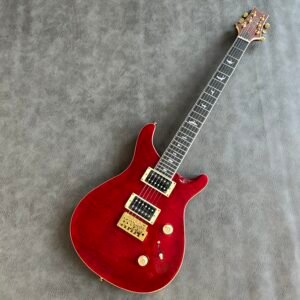 Made in China with postage PRS small double-shake with red flowers and gold pieces