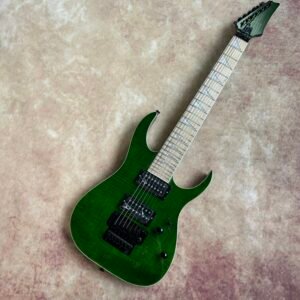 Made in China with postage green 7-string tiger pattern