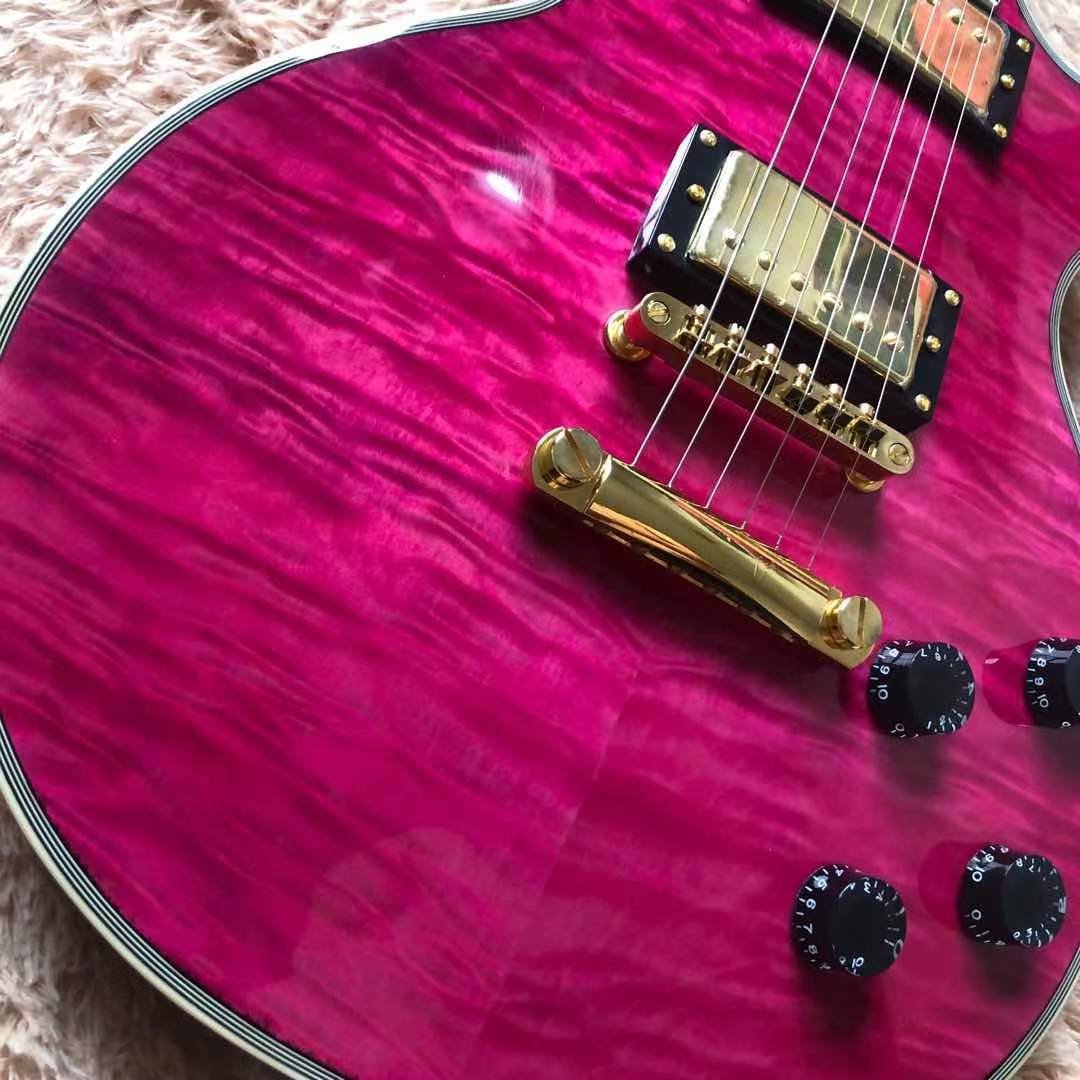 Made in China with postage Tiger pattern purple before and after - Image 3