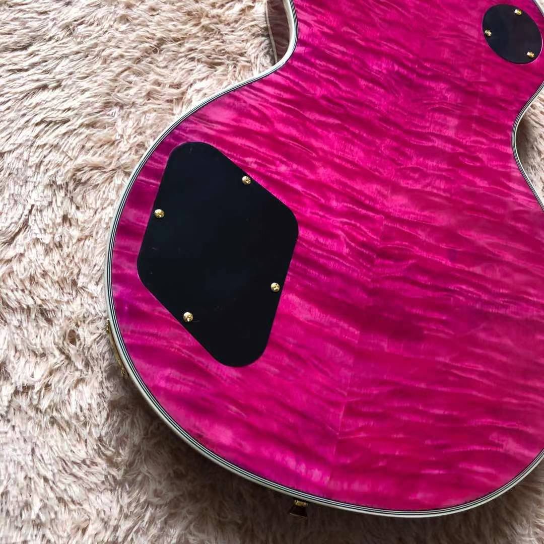 Made in China with postage Tiger pattern purple before and after - Image 6